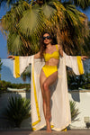 Ombre Dorée Kimono white